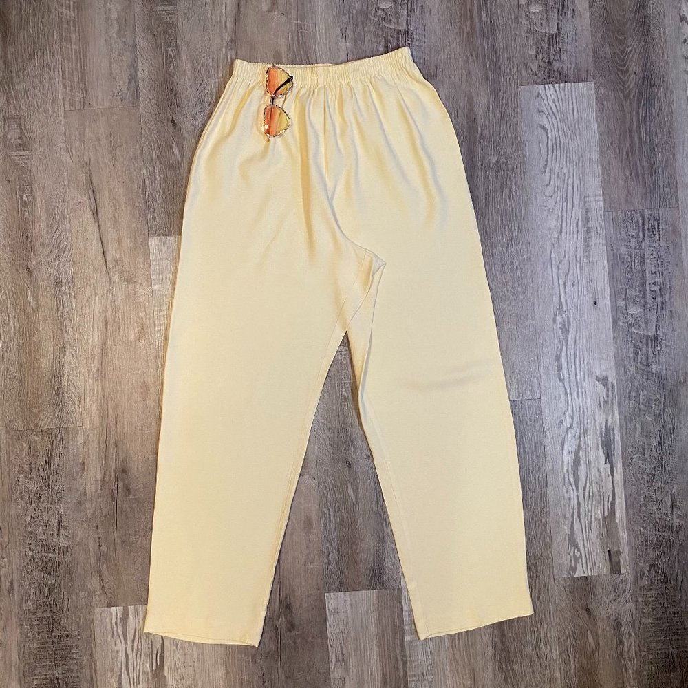Vintage 1980s Crepe Mom Pants